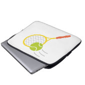 ein Tennisspieler Laptopschutzhülle (Vorne Knopf)
