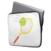 ein Tennisspieler Laptopschutzhülle (Vorderseite Links)