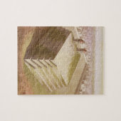 Ein Teocalli in Mexiko (Farbstich) Puzzle (Horizontal)