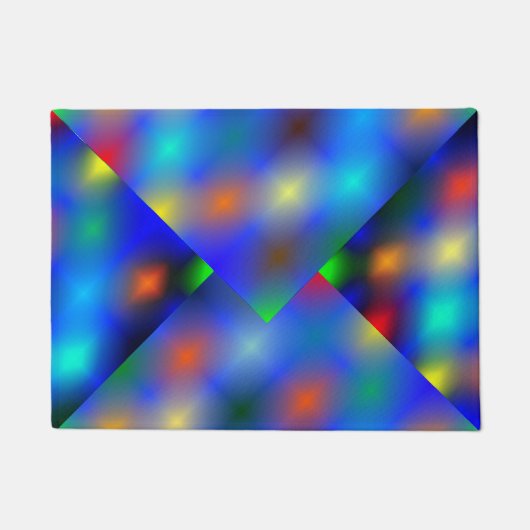 Ein Teppich oder ein farbiger Briefumschlag? Fußmatte (Vorderseite)