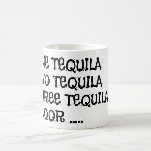 Ein Tequilazwei Tequila Kaffeetasse