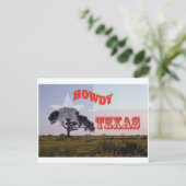Ein Texas Howdy! Postkarte (Stehend Vorderseite)