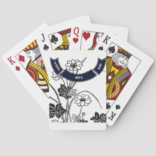 Ein Themed Spielkarte-Set Nigerias Spielkarten (Rückseite)