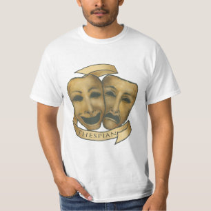 Ein thespischer Masken T-Shirt