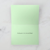 Ein Thrill der Hoffnung Hübsche Inspirivity Christ Karte (Innenseite)