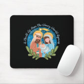 Ein Thrill Hoffnung Die müde Welt freut sich über Mousepad (Mit Mouse)