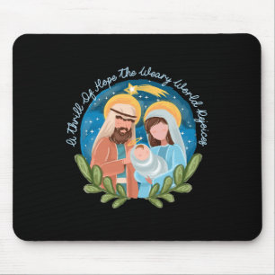 Ein Thrill Hoffnung Die müde Welt freut sich über Mousepad