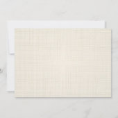 Ein Thrill-Weihnachtskarte Einladung (Rückseite)