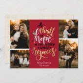 Ein Thrill-Weihnachtskarte Einladung (Vorne/Hinten)