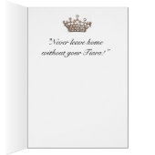 "Ein Tiara-Tag Behalte den Bauern weg!" (Innen (Rechts))