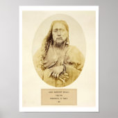 Ein tibetischer Lama in Pemianchi, Tibet, 19. Jahr Poster (Vorne)