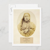 Ein tibetischer Lama in Pemianchi, Tibet, 19. Jahr Postkarte (Vorne/Hinten)