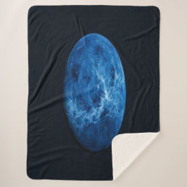 Ein tiefblauer Planet Sherpadecke