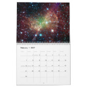 Ein tiefer Raum Stellar Spektakulär Kalender (Feb 2027)