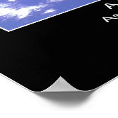 Ein tiefes Gefühl der Einheit - Astronaut McCandle Poster (Ecke)