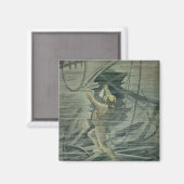 Ein Tieftaucher mit Blick auf die Wracks Magnet (Vorderseite/Rückseite)