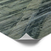 Ein Tieftaucher mit Blick auf die Wracks Poster (Ecke)