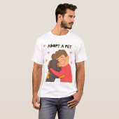 Ein Tier adoptiert T-Shirt