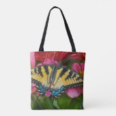 Ein Tiger-Frack-Schmetterling Tasche (Rückseite)