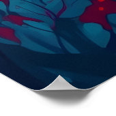 Ein Tiger im Dschungel Poster Kunst, Dichtung und (Ecke)