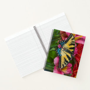Ein Tiger Swallowtail Schmetterling Notizblock