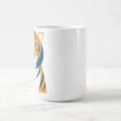 Ein Tigermuzzle. Kaffeetasse (Mittel)