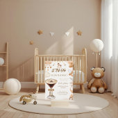 Ein Tini auf dem Weg Espresso Martini Babydusche Einladung