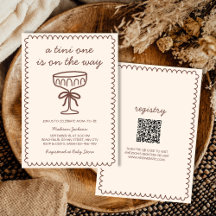 Ein Tini auf dem Weg Espresso Martini Babydusche