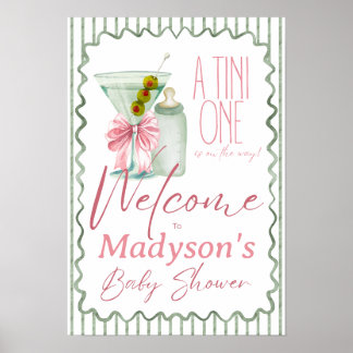 Ein Tini-Baby-Mädchen ist unterwegs Poster