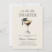 Ein Tini-Bisschen-Intelligenterer-Espresso-Martini Einladung (Vorderseite)