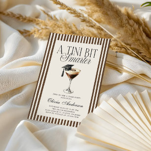 Ein Tini Bisschen Schlauer Espresso Martini Abschl Einladung