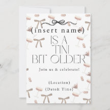 Ein 'Tini Bit älter