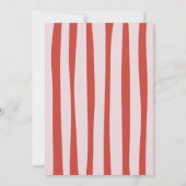 Ein Tini Bit Festive' Fun Doodle Weihnachten Party Einladung (Rückseite)