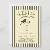 Ein Tini-Bit intelligenter Abschluss Einladung (Vorderseite)