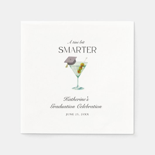 Ein Tini-Bit intelligenter Abschluss Serviette (Vorderseite)