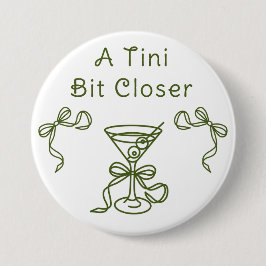 Ein Tini-Bit Nahes Brautparty Button