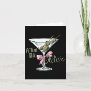 Ein Tini-Bit Vintager Retro-Stil Karte
