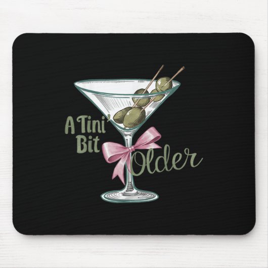 Ein Tini-Bit Vintager Retro-Stil Mousepad (Vorne)