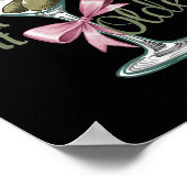 Ein Tini-Bit Vintager Retro-Stil Poster (Ecke)