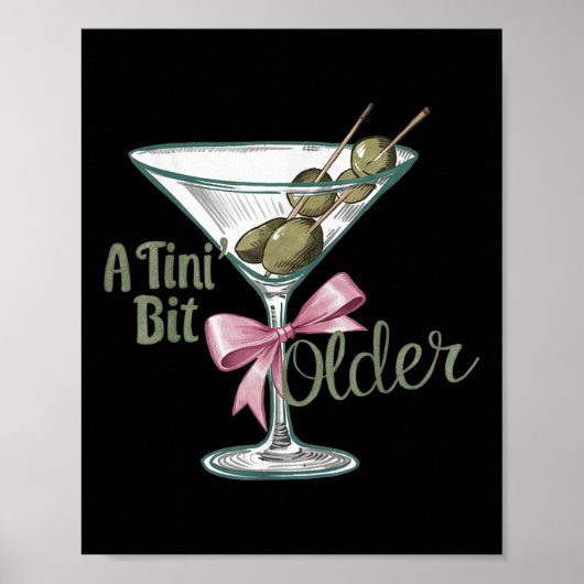 Ein Tini-Bit Vintager Retro-Stil Poster (Vorne)