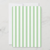 Ein Tini etwas Naher Cocktail Grün Brautparty Einladung (Rückseite)