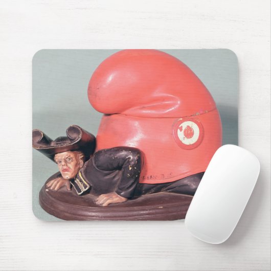 Ein Tintenfaß oder ein Tabaktopf Mousepad (Mit Mouse)