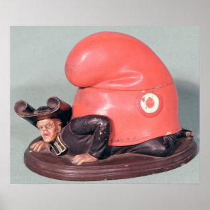 Ein Tintenfisch oder ein Tabaktopf Poster