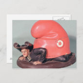 Ein Tintenfisch oder ein Tabaktopf Postkarte (Vorne/Hinten)