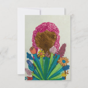 Ein Tipp von Z "Advocating Amandla"-Karte Dankeskarte