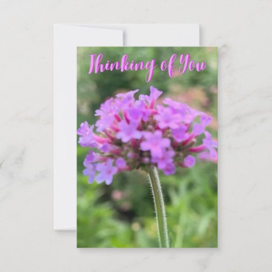 Ein Tipp von Z "Denken Sie an Sie" nahe Karte (Vorderseite)