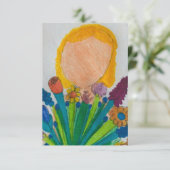 Ein Tipp von Z "Empowering Meghan"-Karte Dankeskarte (Stehend Vorderseite)