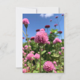 Ein Tipp von Z "Floral Pink"-Karte Dankeskarte