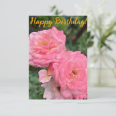 Ein Tipp von Z "Happy Birthday" Karte! Dankeskarte (Stehend Vorderseite)