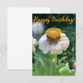 Ein Tipp von Z "Happy Birthday" Karte! Dankeskarte (Vorne/Hinten)